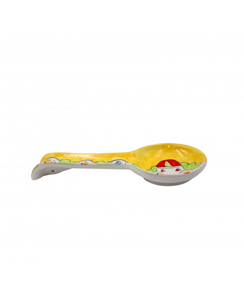 GDCZ Poggiamestolo In Ceramica Per Cucina – 12,7 Cm – Lavabile In Lavastoviglie – Supporto Per Cucchiai E Mestoli