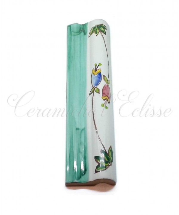 Ceramiche Vietri Cimasa Piastrella 20cm Tinte a Mano MADE IN ITALY