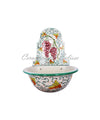 Lavabo in Ceramica di Vietri var decori — Tralcio Semplice