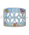 Applique da Parete in Ceramica di Vietri Fondo Marino