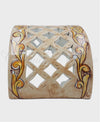 Applique da Parete Traforato in Ceramica di Vietri barocco beige