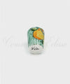 Bicchierino di Limoncello in ceramica di vietri Decoro Limoni verde
