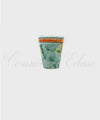 Bicchierino di Limoncello in ceramica di vietri Decoro Cordone con Limoni retro