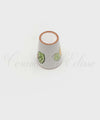 Bicchierino di Limoncello in Ceramica di Vietri, Limoni Fondo Bianco