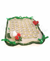 Calendario in Ceramica di Vietri decoro caprese 3/4