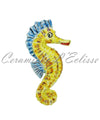 Cavalluccio Marino in Ceramica 18 cm - Vari Colori