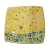 Coppia Piatti Quadrati - Omaggio a Klimt