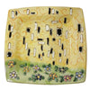 Coppia Piatti Quadrati - Omaggio a Klimt