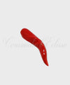 Corno rosso Fermacarte con profilo del Vesuvio in ceramica artistica