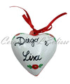 Cuore da Appendere con Nomi