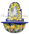Lavabo in Ceramica di Vietri var decori