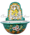 Lavabo in Ceramica di Vietri var decori