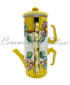 Moka con Tazzine Limoni e Fiori