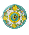 Orologio a Disco Decoro Vietri in Ceramica