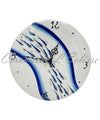 Orologio a Disco Pesciolini in Ceramica
