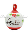 Pallina con Nome Personalizzabile di Natale