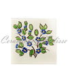Piastrelle Decorate a mano - Aiuola Fiorata 10cm