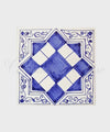 Piastrella Patchwork in ceramica di Vietri 20x20cm Elegance