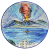 PIATTO IN CERAMICA - O' Vesuvio