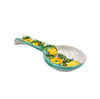 Poggiamestolo Porta Mestolo Ceramica Vietri Artiginale Made In Italy limoni