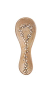 Poggiamestolo Piccolo Ondulato in ceramica di Vietri tara beige