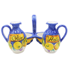Porta Olio e Aceto con Ampolle - Limoni