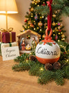 Pallina con Nome Personalizzabile di Natale