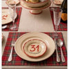 Piattino dolce tombola cm 15