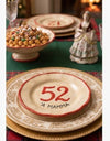 Piattino dolce tombola cm 15