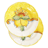 Servizio Piatti Vietrese - Girasole con Frutti