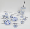 Set Accessori Bagno in Ceramica 8 Pezzi - Di Maio