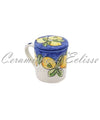 Teiera a Tazza Con Decoro di Limoni