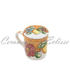 Teiera a Tazza Con Decoro Fiori e Limoni